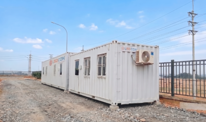 Giải Pháp Kết Hợp Container Văn Phòng 40feet Và 20feet Cho Ban Điều Hành Dự Án